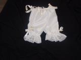 White Satin  Bloomers